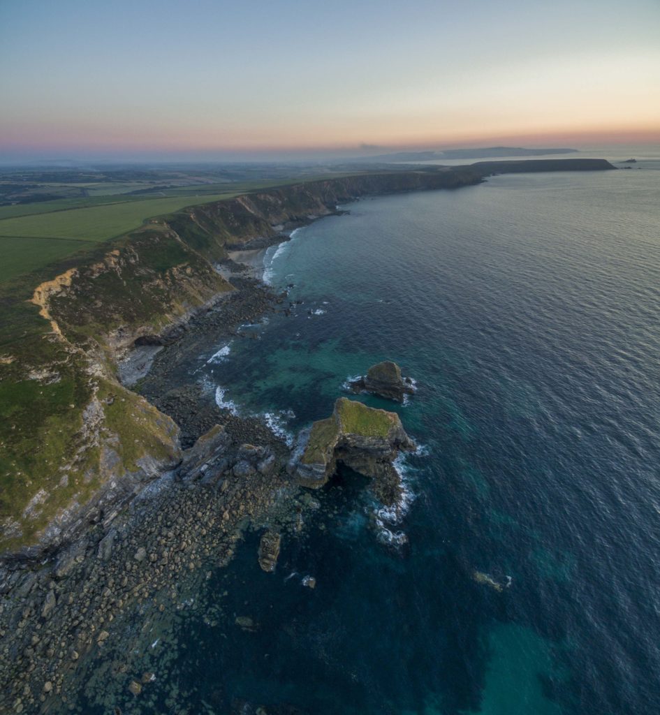 Aerial image of North Coast of Cornwall